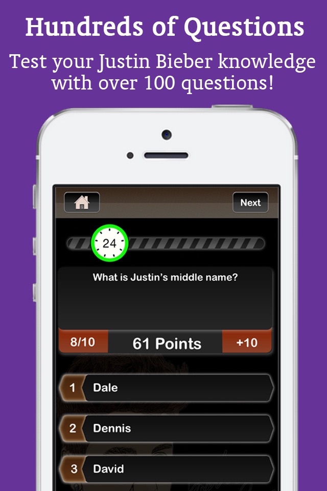 Quiz 4 Justin Bieber! screenshot 2