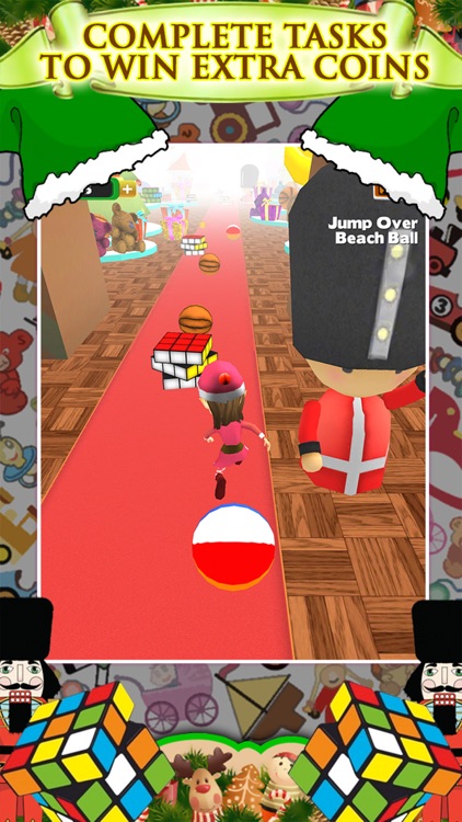 3D Christmas Elf Run - Infinite Runner Game FREE screenshot-3