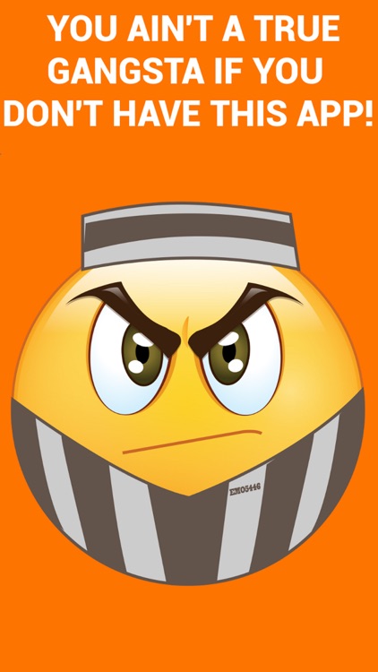 Gangsta Emoticons Keyboard by Emoji World