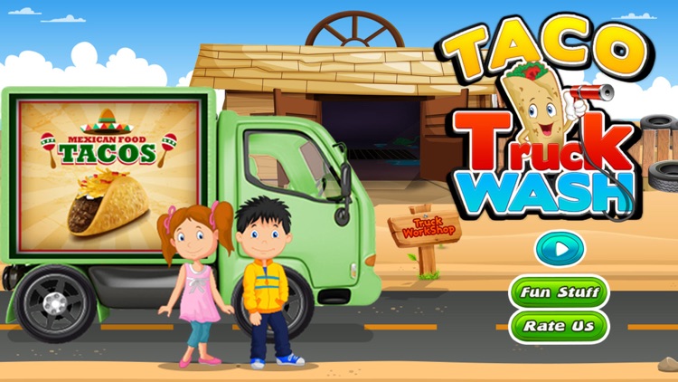 Taco Truck Wash - Dirty auto car washing, cleaning & cleanup adventure game