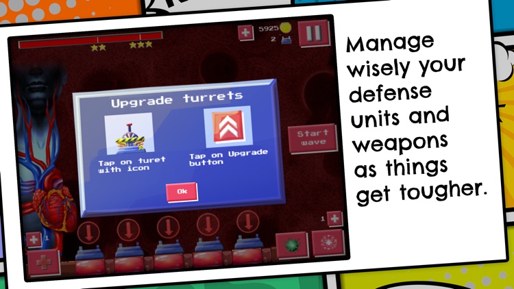 Virus Attack Fighter - FREE - Protect The Body From Disease Defense Tower Strategy Game