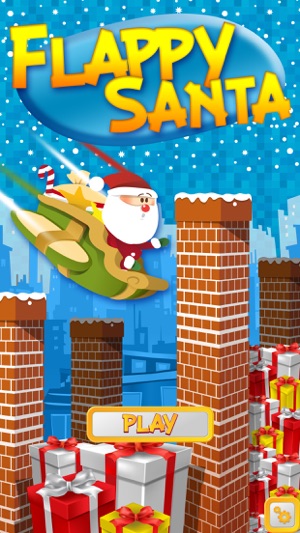 Dazzle Flappy Santa : Le Père Noël volant [Gratuit](圖1)-速報App