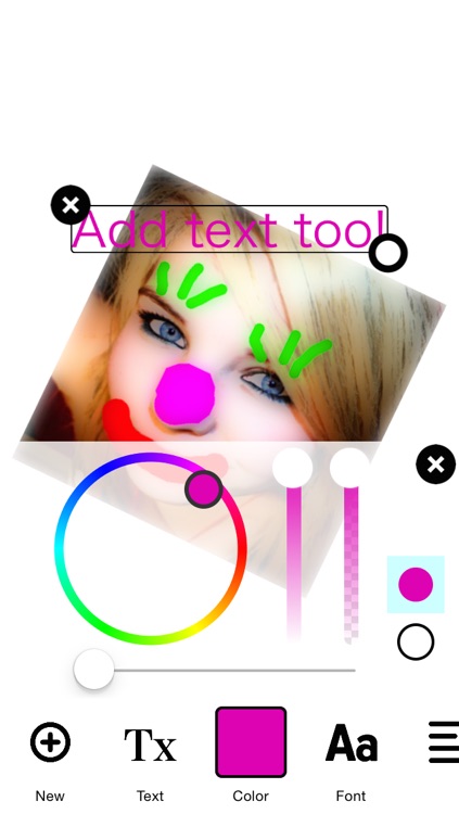 Draw on Photos - Stamp Stickers, Paint, Sketch and add Text Art to your Images screenshot-3