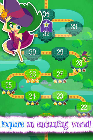Magic Cats Journey - Arcade Match-3 Game screenshot 2