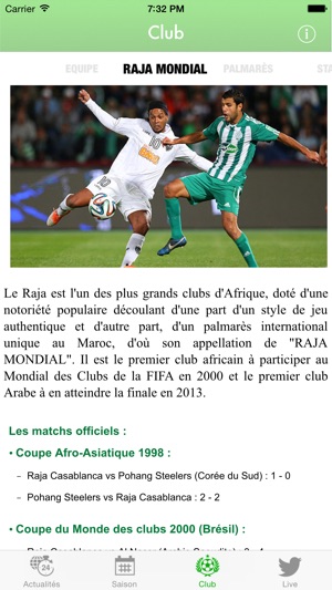 Rajaoui Fans Du Raja De Casablanca Im App Store