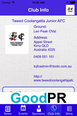 Tweed Coolangatta Junior Australian Football Club screenshot 3