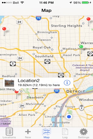 Location Alert Pro screenshot 3