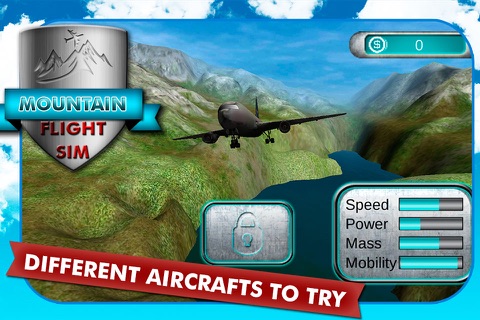 Mountain Flight Simulator 3D Full screenshot 3