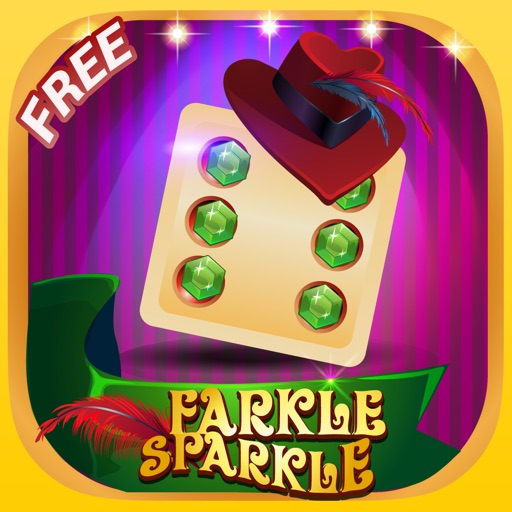 Ace Dice 10 000 Farkle Sparkle Pro: A Classic Dice Family Board-Game With A Twist (FREE) icon