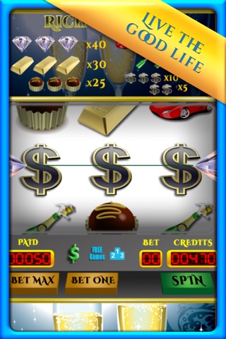 Rich Life Slots: Bubbly Bonus screenshot 2