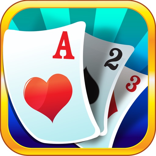 Klondike Solitaire – spades plus hearts card game for iphone & ipad free Icon