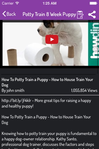 Potty Training For Dogs screenshot 3