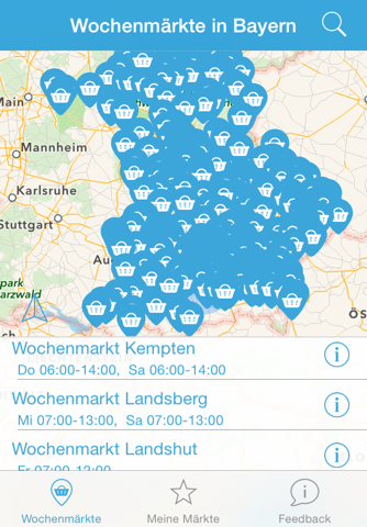 Wochenmärkte in Bayern screenshot 4
