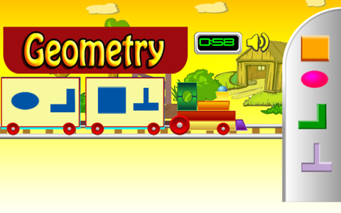 Geometry - Math Game for Kids Learning for Fun screenshot 2