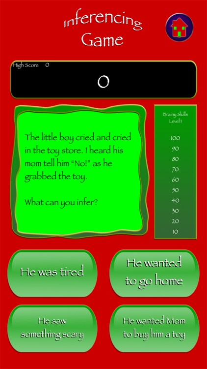 Brainy Skills Inferencing Game