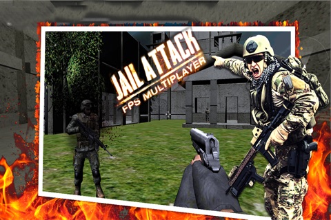 Jail Attack- FPS Multiplayer screenshot 3