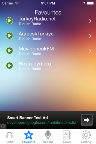 Turkish Radio News Music Recorder screenshot 3