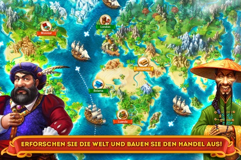 Maritime Kingdom - Trade goods, fight pirates, build an empire screenshot 3