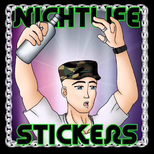 Night Life Stickers-Party With Jerko Edition PRO icon