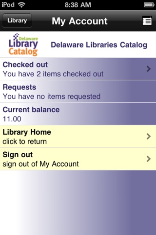 Delaware Libraries screenshot 4