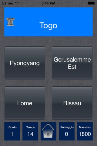 Mondo Geografia Quiz Gratuito screenshot 2