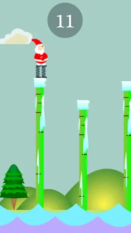 Game screenshot Xmas Santa's Spring Gambol planet - christmassy santa doodle jump hd fun game for teens ever hack