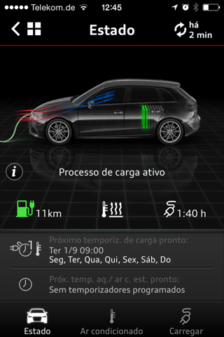 Audi A3 e-tron connect App screenshot 3