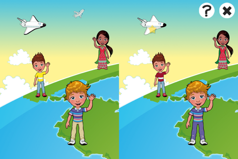 A USA Game for Children: Learn-ing with Boys and Girls of the United States America screenshot 4