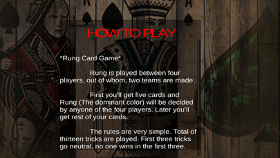 How to cancel & delete Rung Card Game Court Piece from iphone & ipad 4