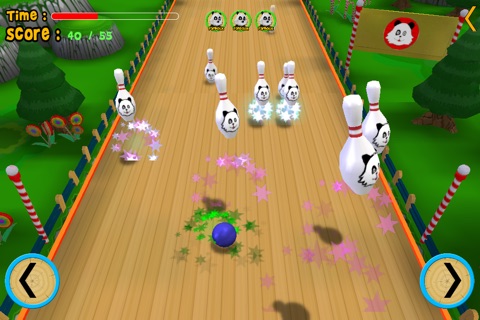 pandoux crazy bowling for kids - no ads screenshot 3