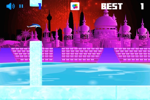 Jump Dolphin Beach Show - Ocean Tale Jumping Game screenshot 3