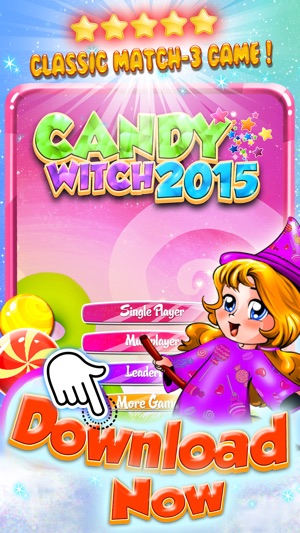 Candy Witch 2015 - sweetest star and match-3 angry juice her(圖5)-速報App