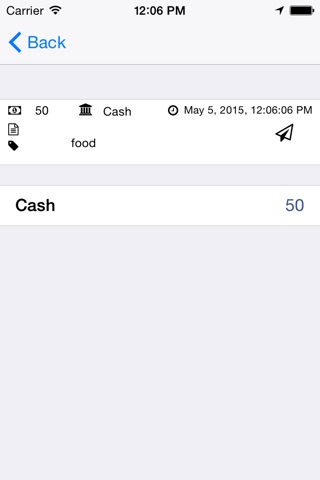 My expenses log screenshot 4
