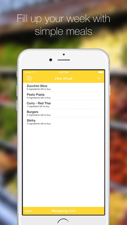 Dinner Plans - The Simple Meal Planner