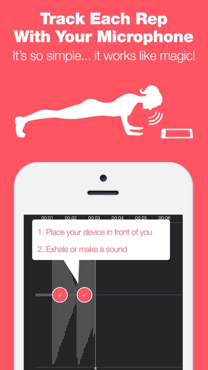 PushUp Counter - The Only Workout Tracker That Tracks Your Reps With Your Microphone!