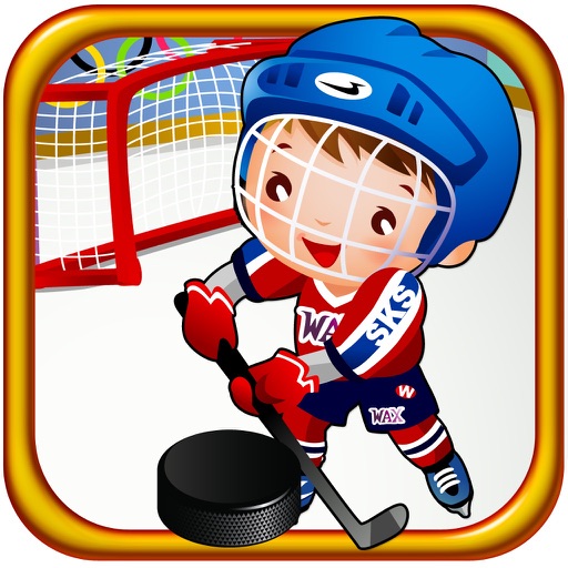 Ice Hockey Winter Snow Touch: Shoot At Big Goal Keeper HD, Free Kids Game icon