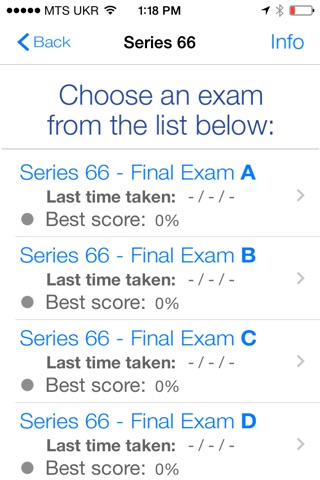 TesTeachers Series 66 Final Exam Prep screenshot 2