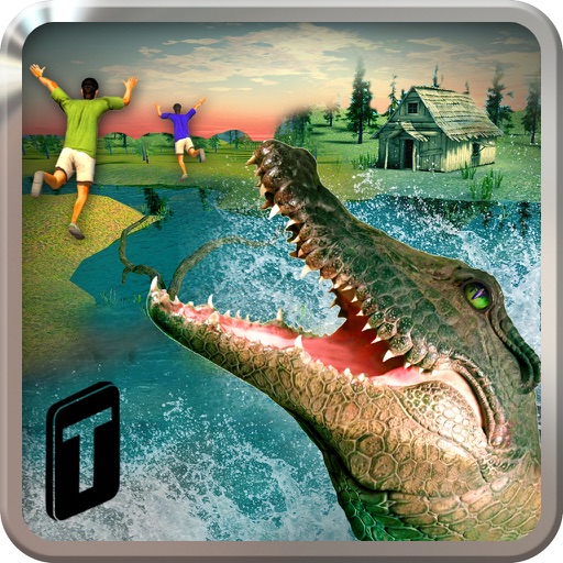 Swamp Crocodile Simulator 3D icon