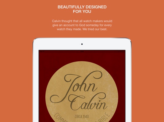 John Calvin Commentary HD - 3x larger than Matthew Henry Bib(圖5)-速報App