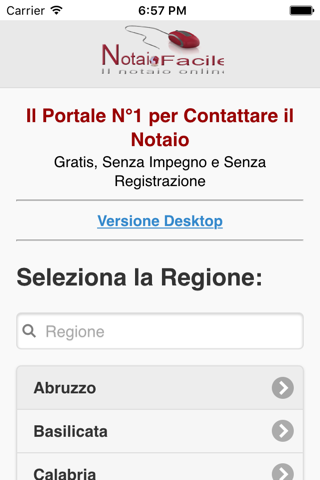 Notaio Facile screenshot 2