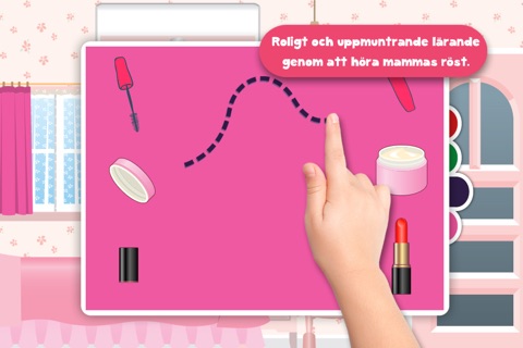 Free Kids Puzzle Teach me dress up and makeover for girls and princesses- Learn about dresses, earrings and make-up screenshot 2