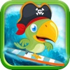 Sully the Pirate Parrot Surfer