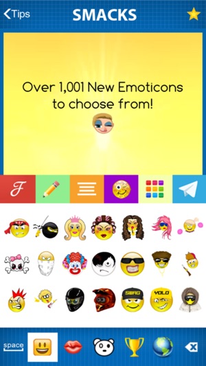 SMACKS DIRTY EMOJI + Fonts & Backgrounds + New Emoticons Smi(圖2)-速報App