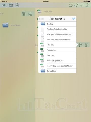 TabChartLite-Edit spreadsheets and generate 3D chart free screenshot 4