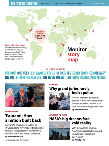 The Christian Science Monitor Weekly Digital Edition screenshot 4