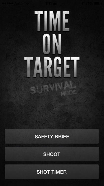 Time on Target - Survival Mode