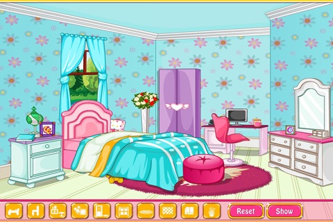 Girly room decoration game screenshot 3