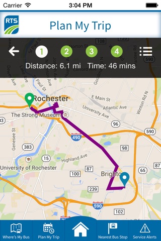 RIT Bus App screenshot 4