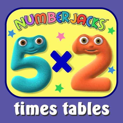 Times Tables with the Numberjacks iOS App