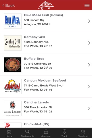 Entrees on Trays Restaurant Delivery Service screenshot 2